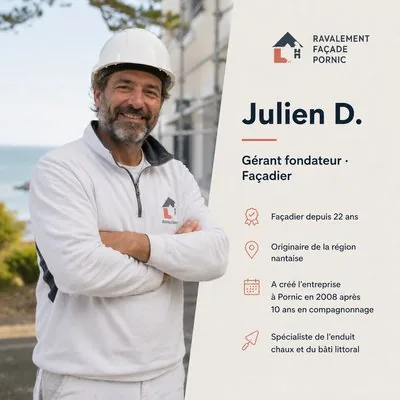Julien D. — Façadier gérant Ravalement Façade Pornic